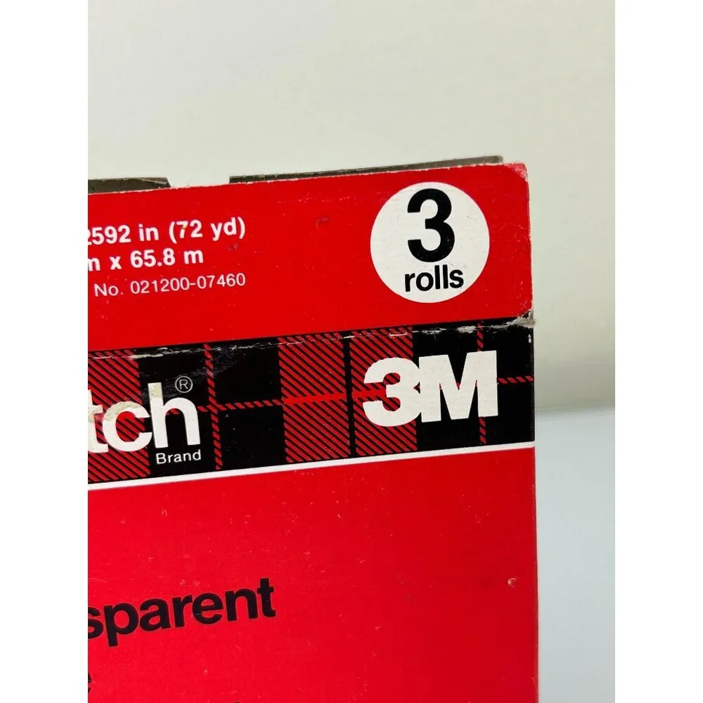 Scotch 3M Transparent Tape VTG 3/8